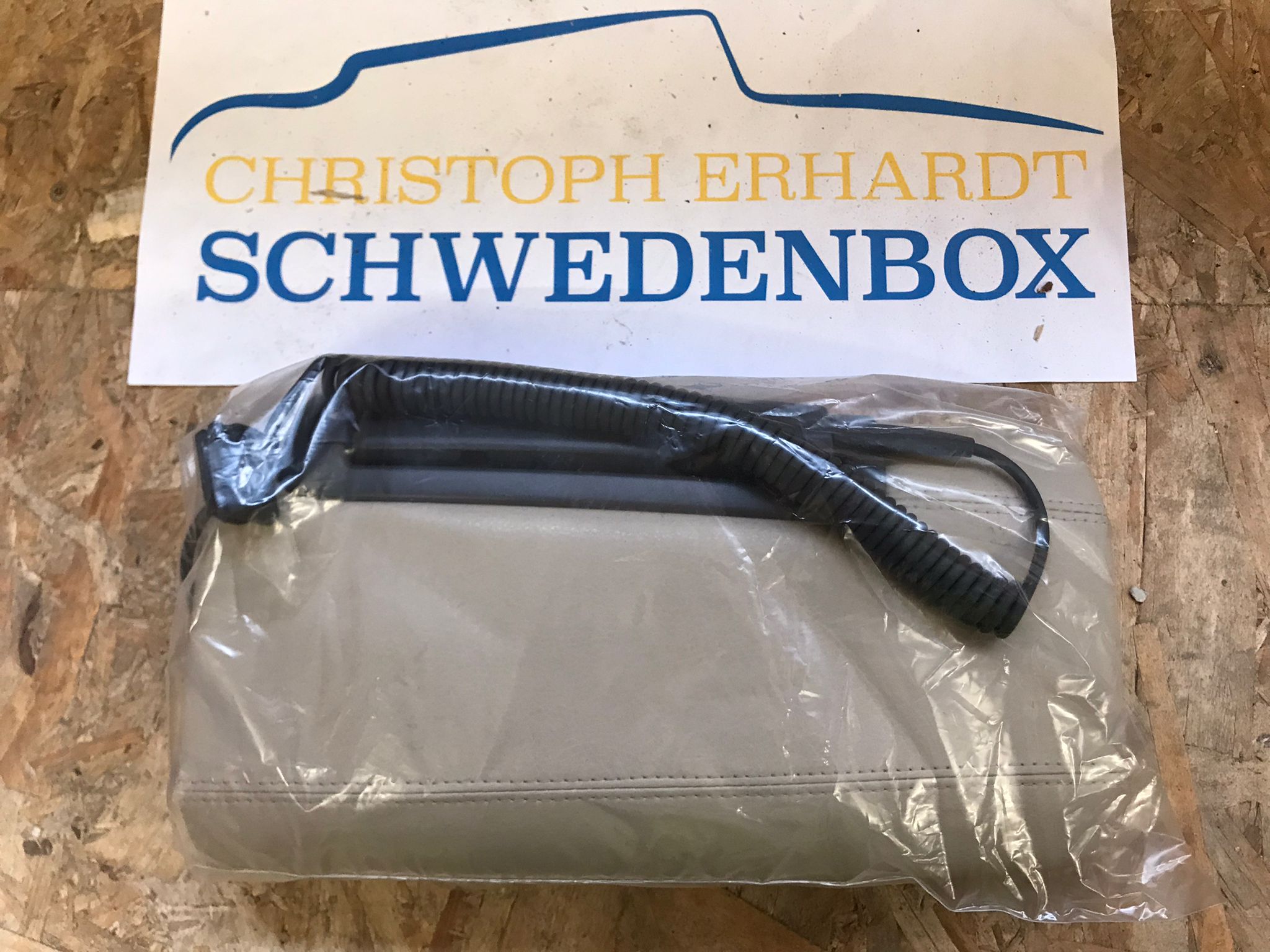 Mittelarmlehne mit Telefon Beige -  volvo S80