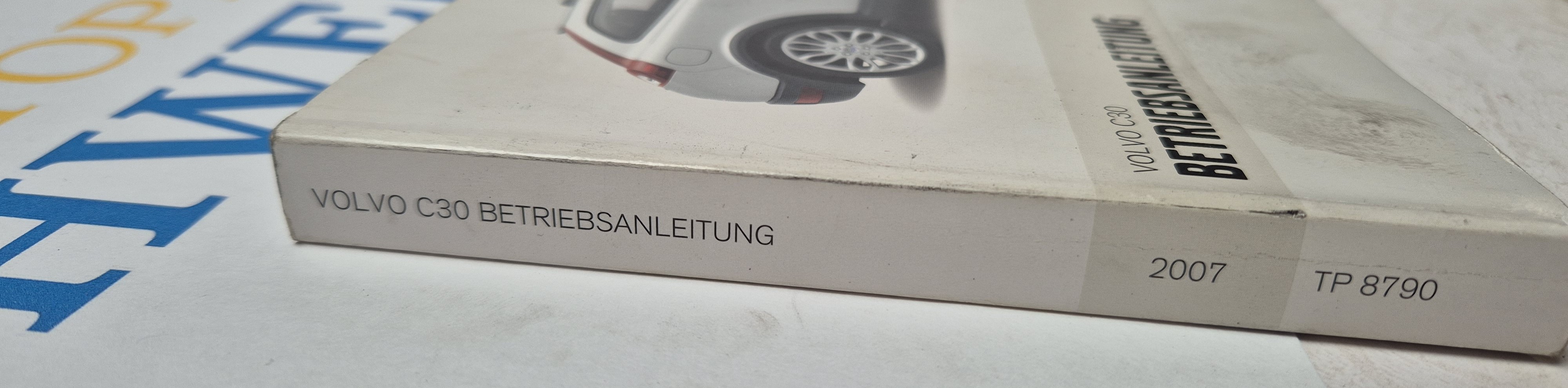 Bedienungsanleitung Betriebsanleitung -  Volvo C30