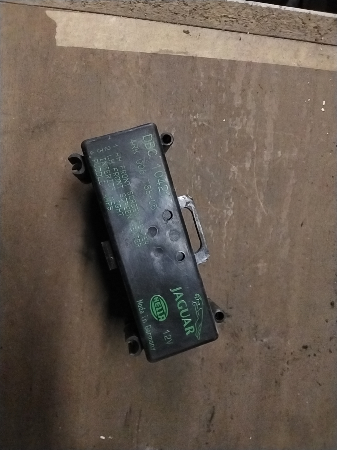 Steuergerät Rh/Lh screen heater, interior light , puddle lamps - Jaguar X-type