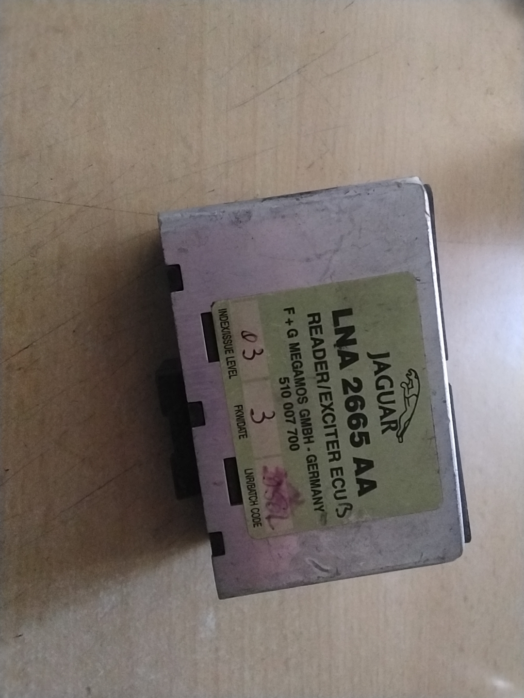 Key transponder module - Jaguar x300 x308 XJ6