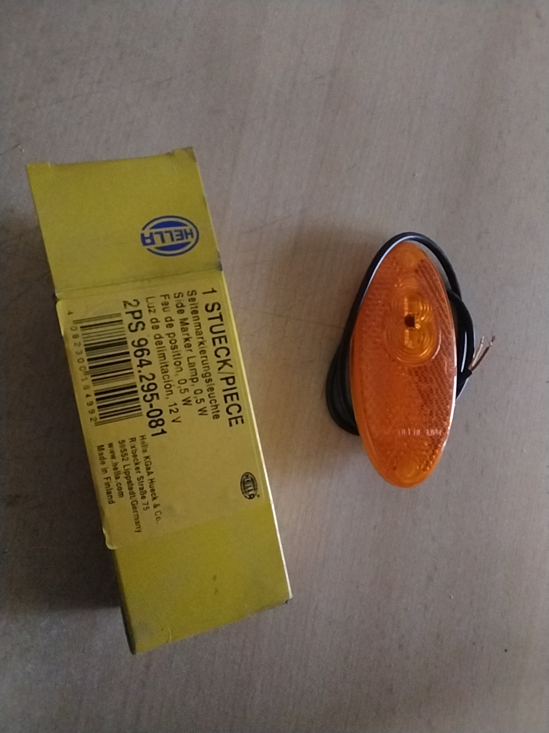 Seitenmarkierungsleuchte LED 12V -  