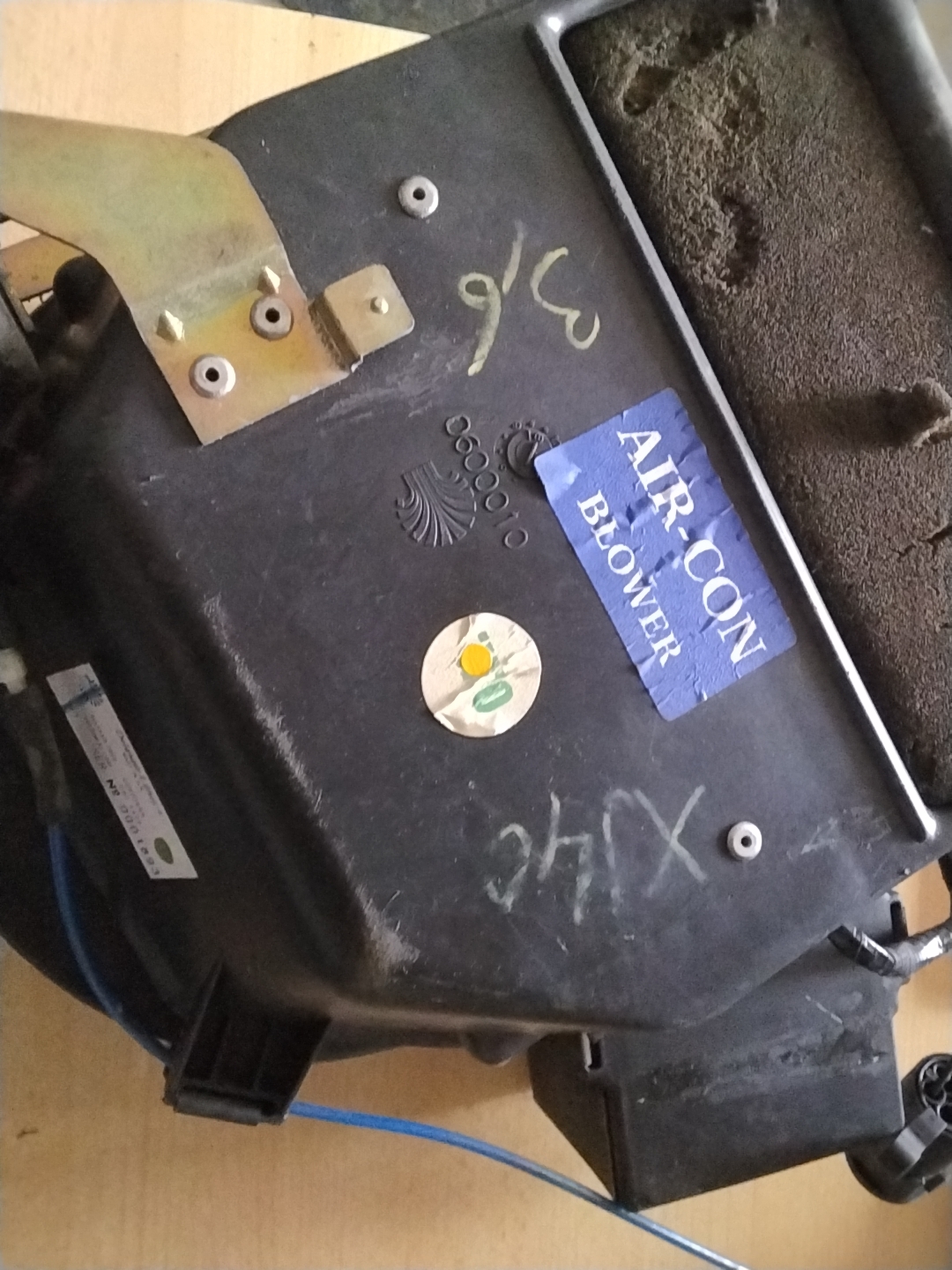 Klimakasten Gebläse , Gebläsebaugruppe - Jaguar XJ XJ40 XJ6