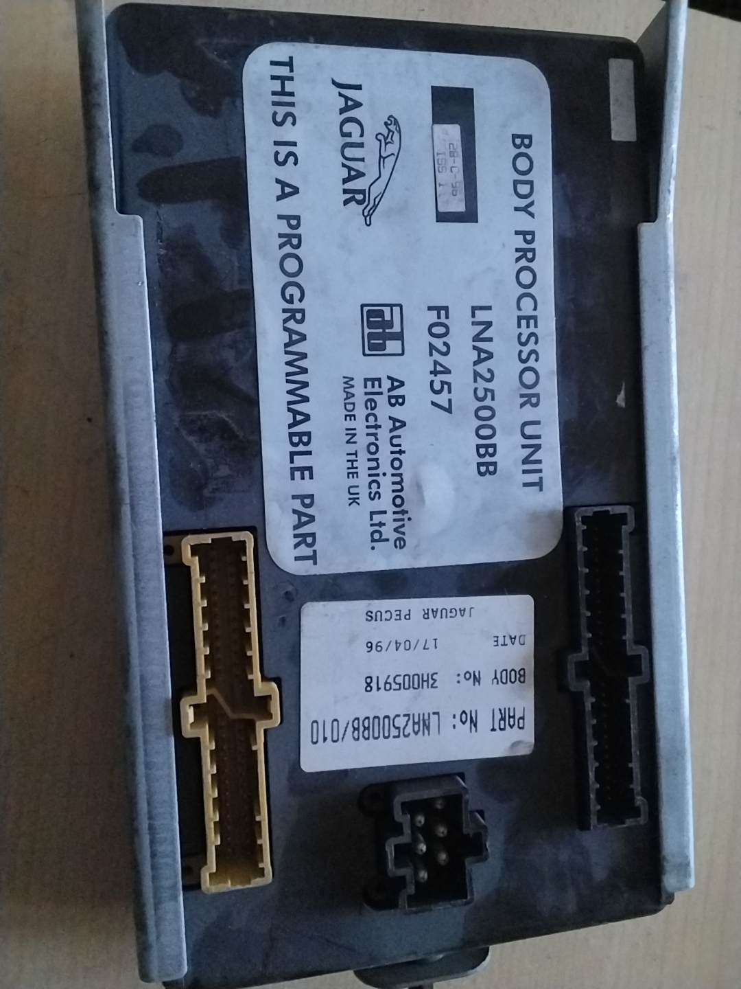 Body processor unit - Jaguar X300 XJ6 XJ12