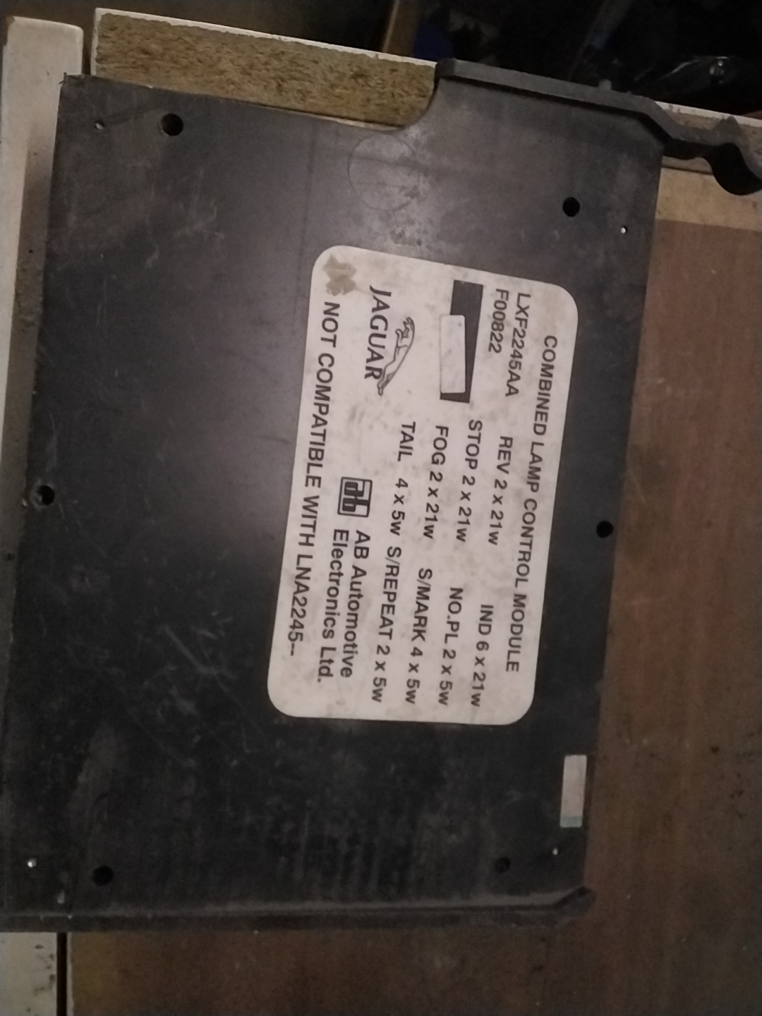 Combined lamp control module - Jaguar X300 XJ6 XJ12