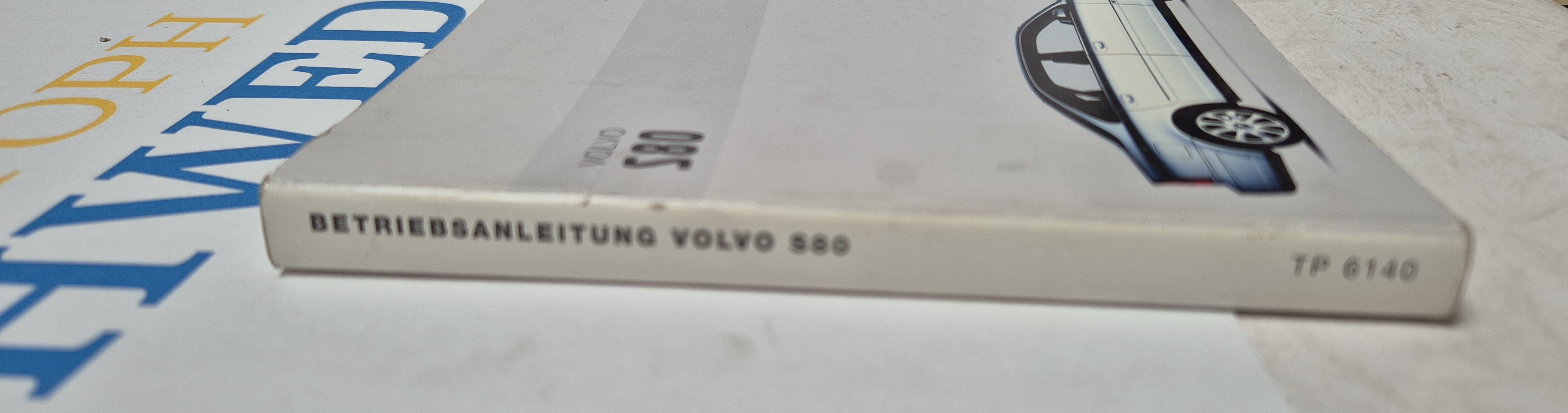 Bedienungsanleitung Betriebsanleitung -  Volvo S80