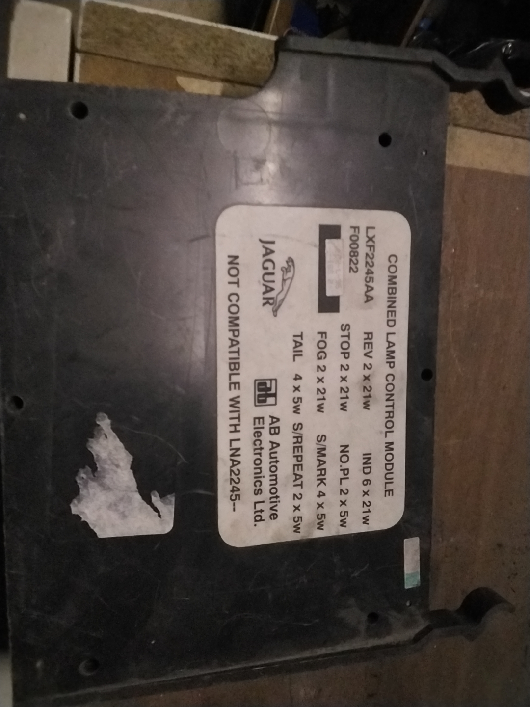 Combined lamp control module - Jaguar X300 XJ6 XJ12