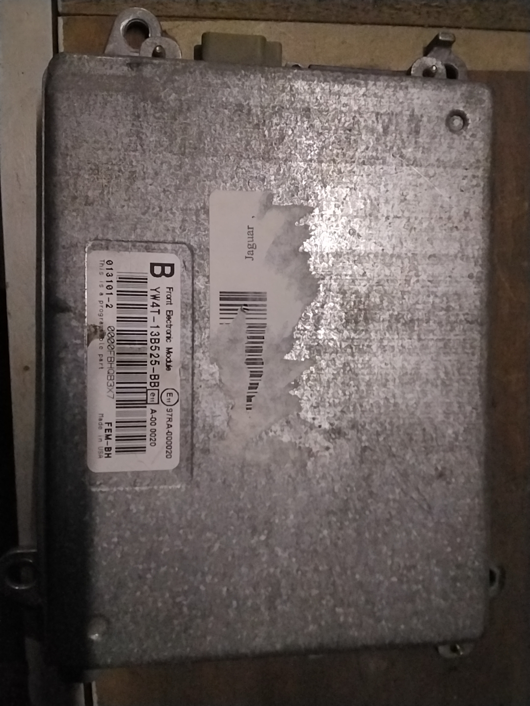 Motorsteuergerät front Electronic module - Jaguar S-TYPE