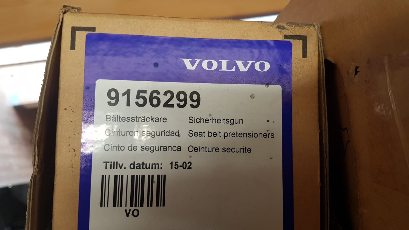 Gurt RH  Volvo 700 900 S90 V90 -  Volvo 700 900 S90 V90