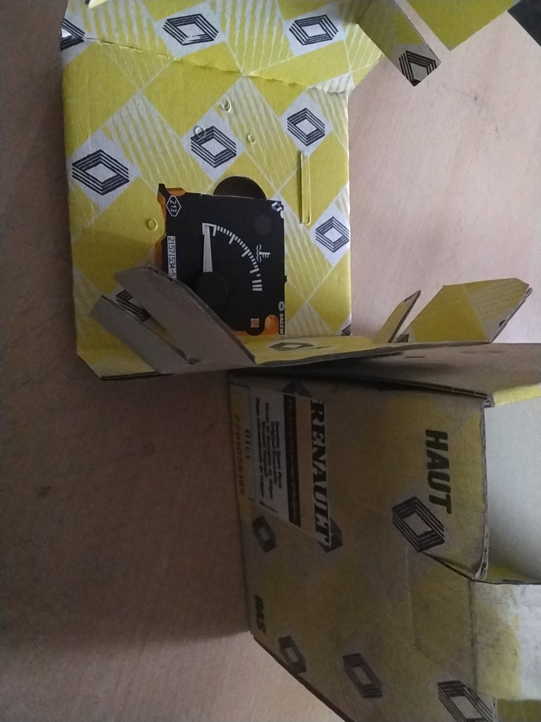 Temparaturanzeige - Renault 
