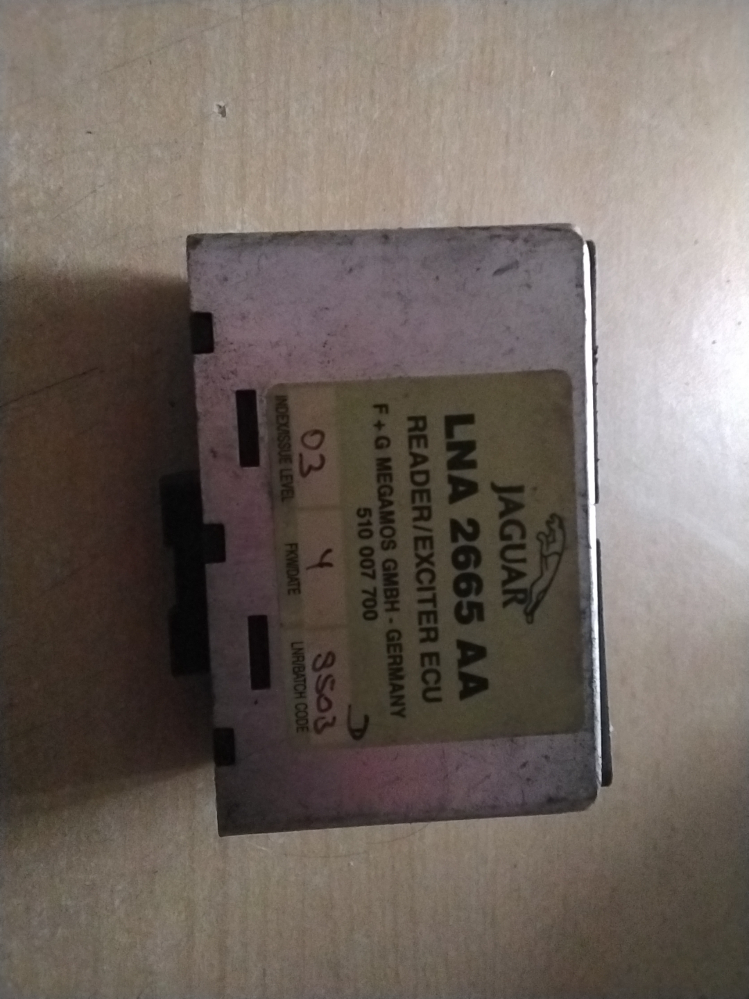 Key transponder module - Jaguar x300 x308 XJ6