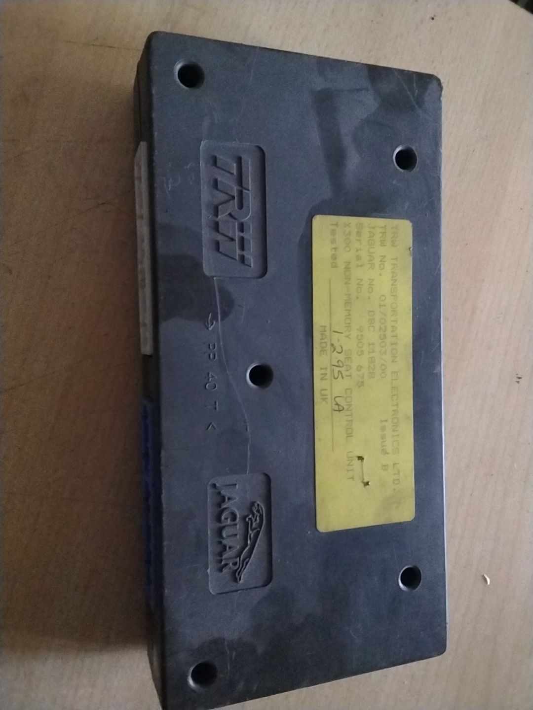 Sitzsteuergerät links vorne - Jaguar XJR XJS6 XJ12