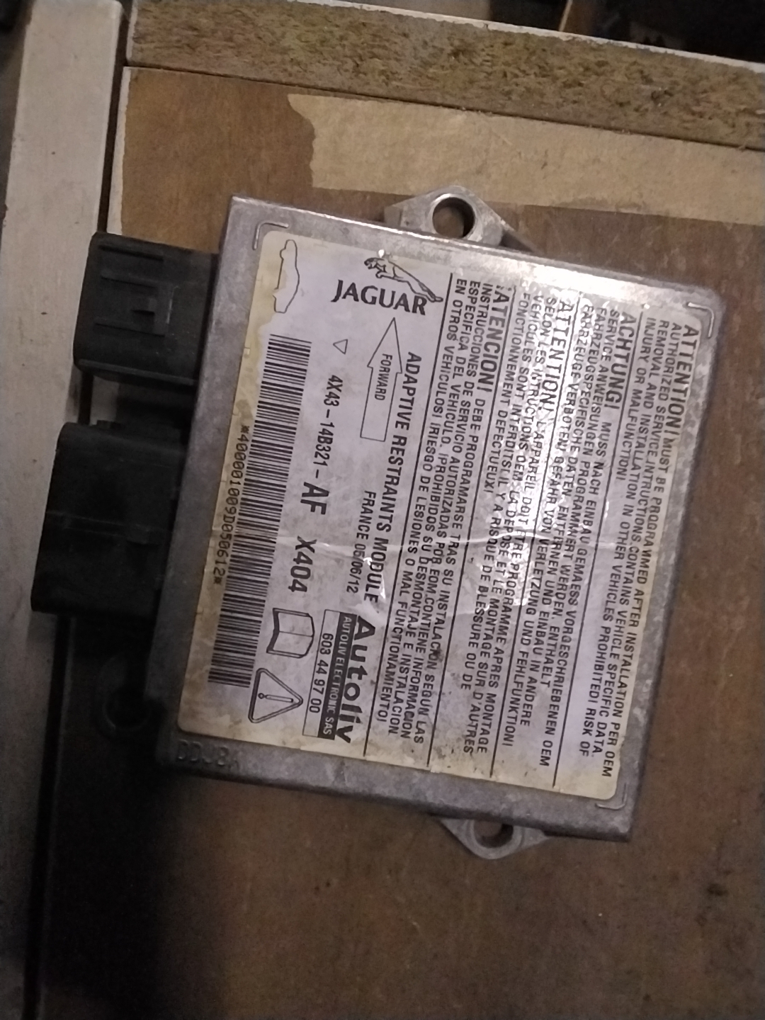 Airbag Steuergerät - Jaguar X-TYPE